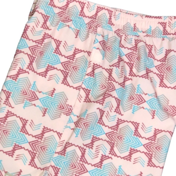 LIV OUTDOOR Minerva Printed Pale Dogwood Geo Pull-On Active Shorts Size Medium - Picture 13 of 15